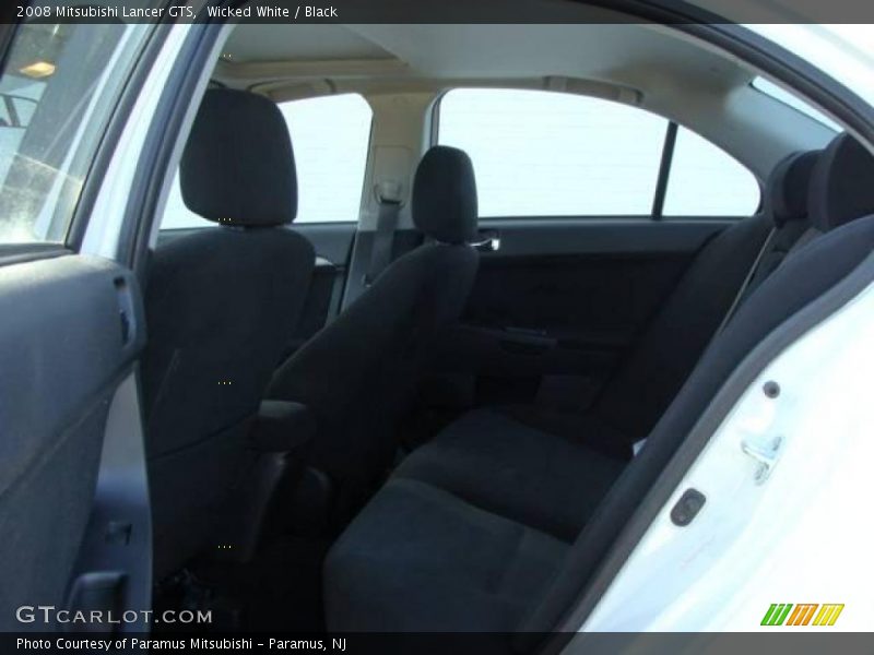 Wicked White / Black 2008 Mitsubishi Lancer GTS