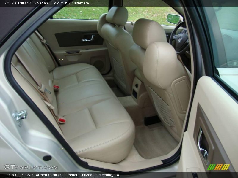 Gold Mist / Cashmere 2007 Cadillac CTS Sedan