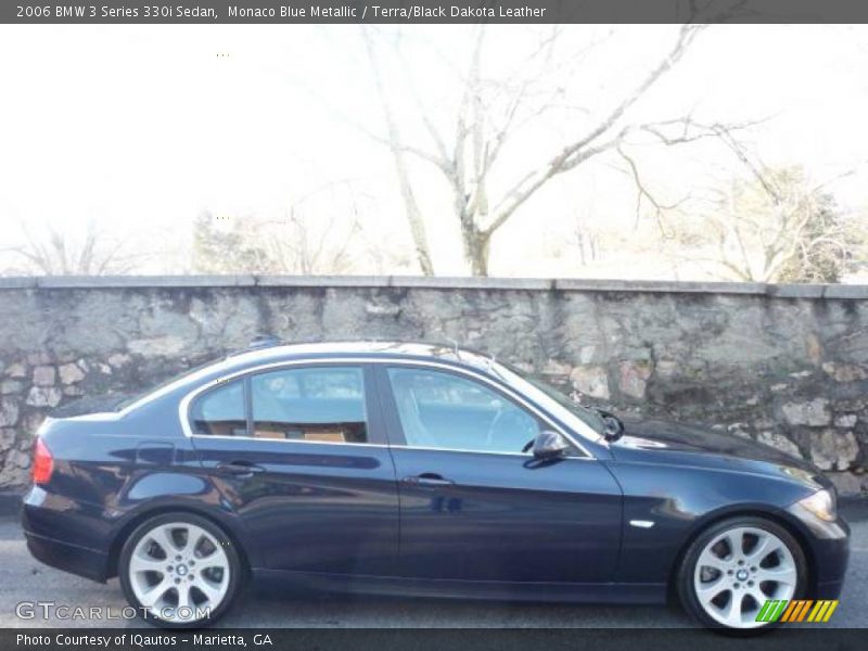 Monaco Blue Metallic / Terra/Black Dakota Leather 2006 BMW 3 Series 330i Sedan