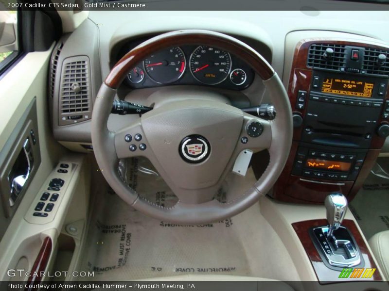 Gold Mist / Cashmere 2007 Cadillac CTS Sedan