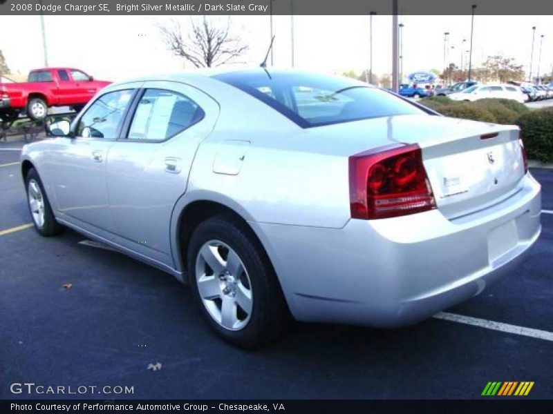 Bright Silver Metallic / Dark Slate Gray 2008 Dodge Charger SE