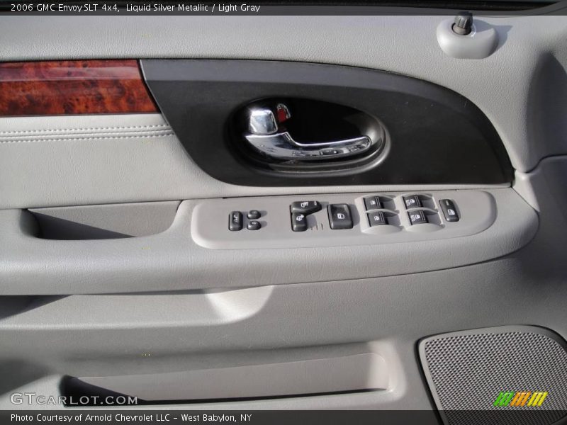 Liquid Silver Metallic / Light Gray 2006 GMC Envoy SLT 4x4