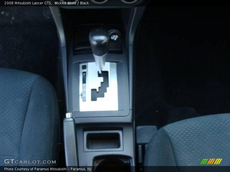 Wicked White / Black 2008 Mitsubishi Lancer GTS