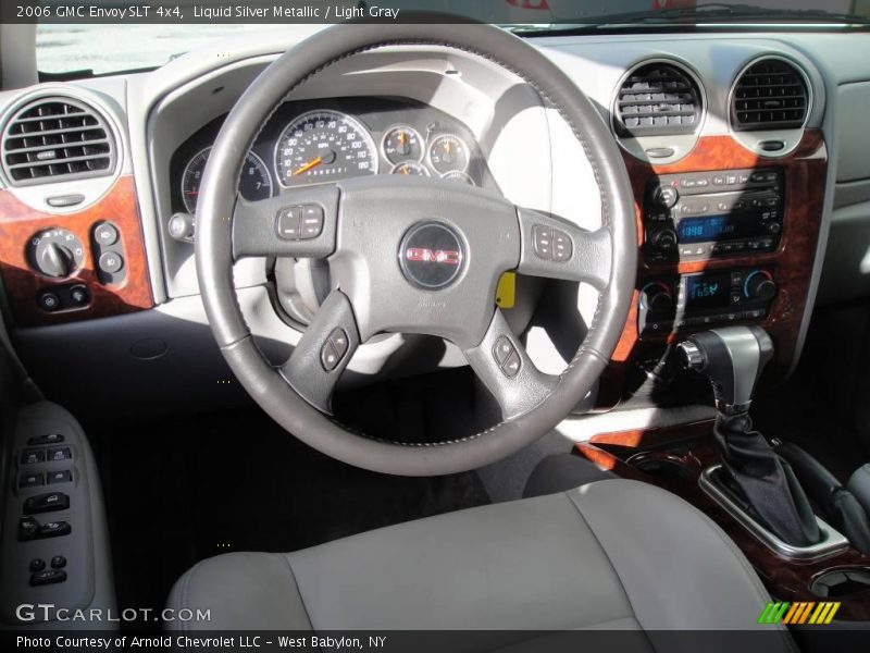 Liquid Silver Metallic / Light Gray 2006 GMC Envoy SLT 4x4