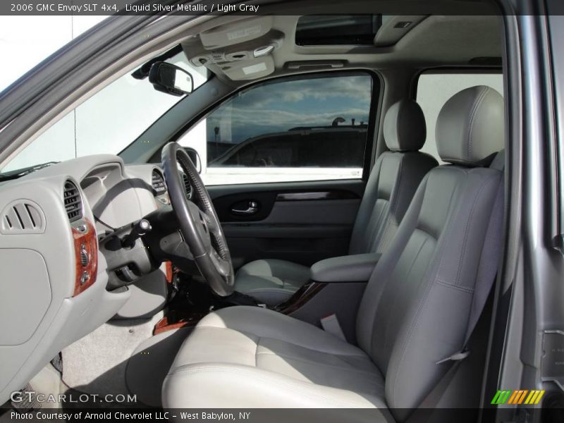 Liquid Silver Metallic / Light Gray 2006 GMC Envoy SLT 4x4