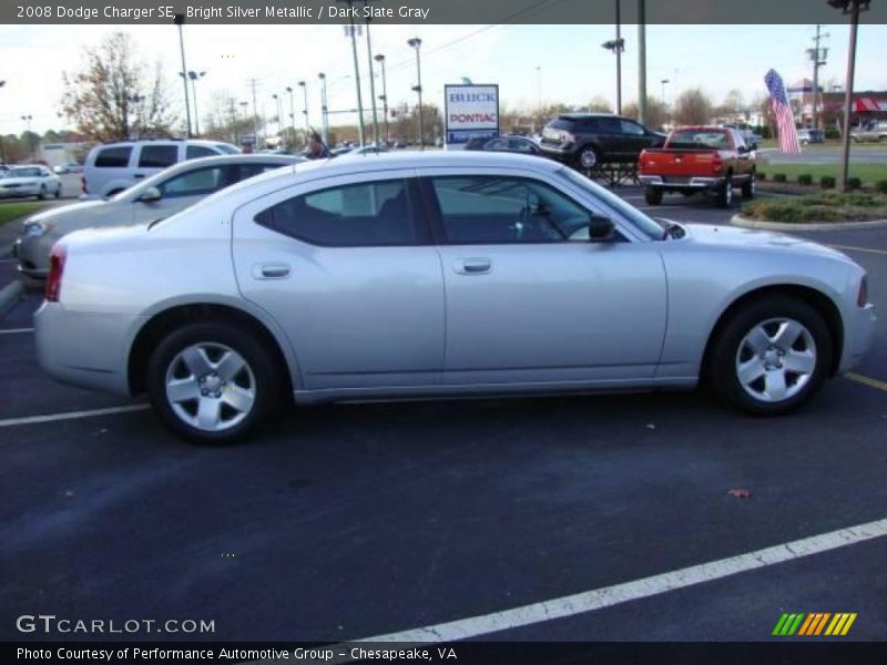 Bright Silver Metallic / Dark Slate Gray 2008 Dodge Charger SE