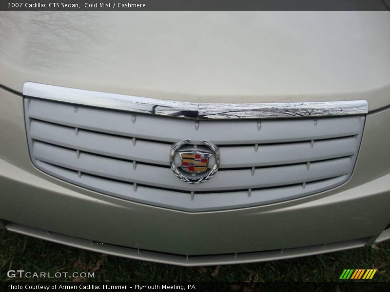 Gold Mist / Cashmere 2007 Cadillac CTS Sedan