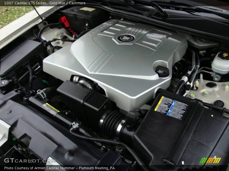 Gold Mist / Cashmere 2007 Cadillac CTS Sedan