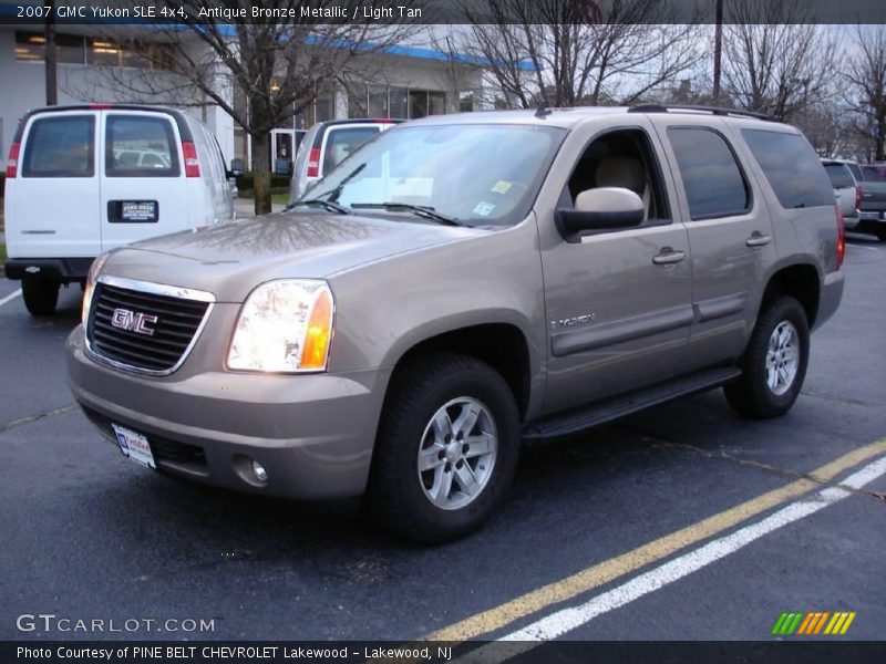 Antique Bronze Metallic / Light Tan 2007 GMC Yukon SLE 4x4