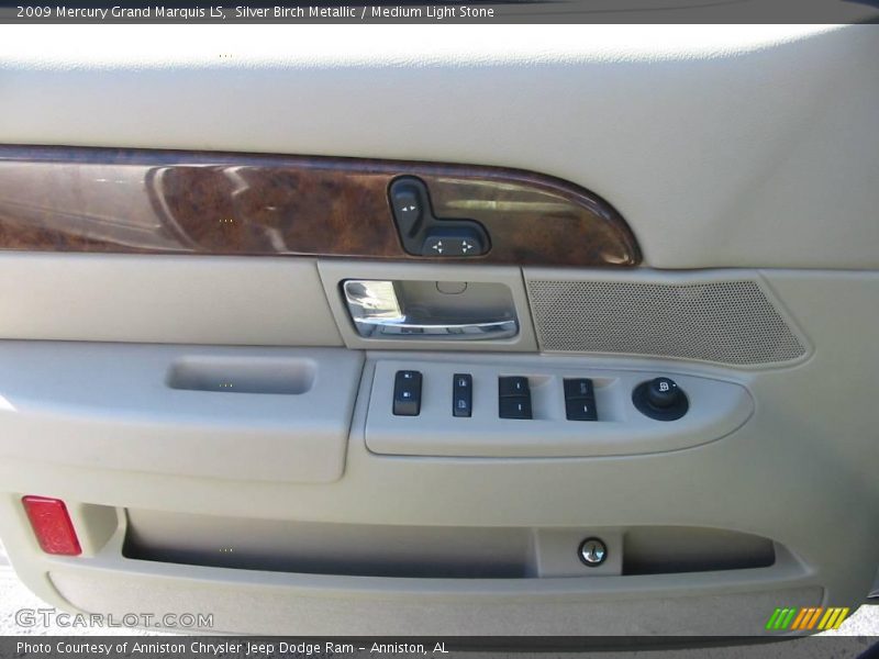 Silver Birch Metallic / Medium Light Stone 2009 Mercury Grand Marquis LS