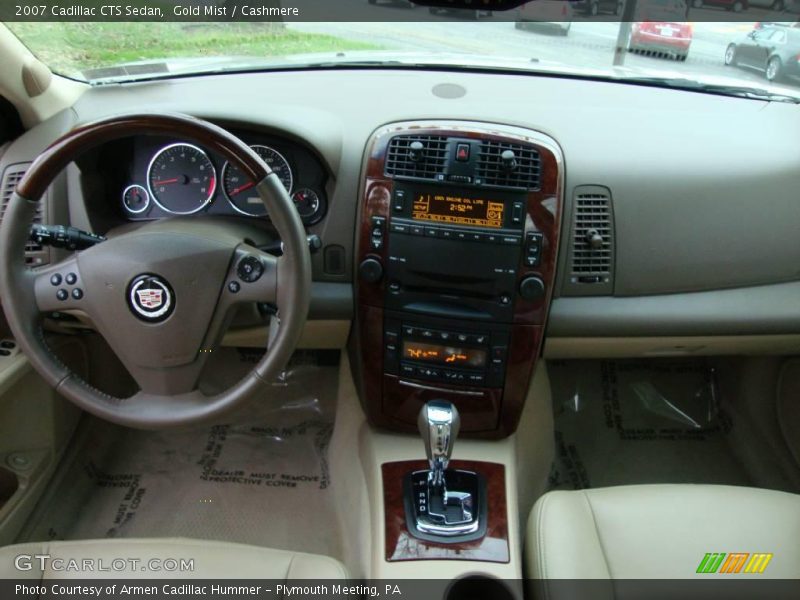 Gold Mist / Cashmere 2007 Cadillac CTS Sedan