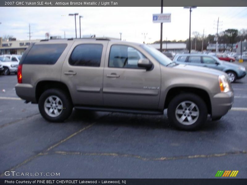 Antique Bronze Metallic / Light Tan 2007 GMC Yukon SLE 4x4