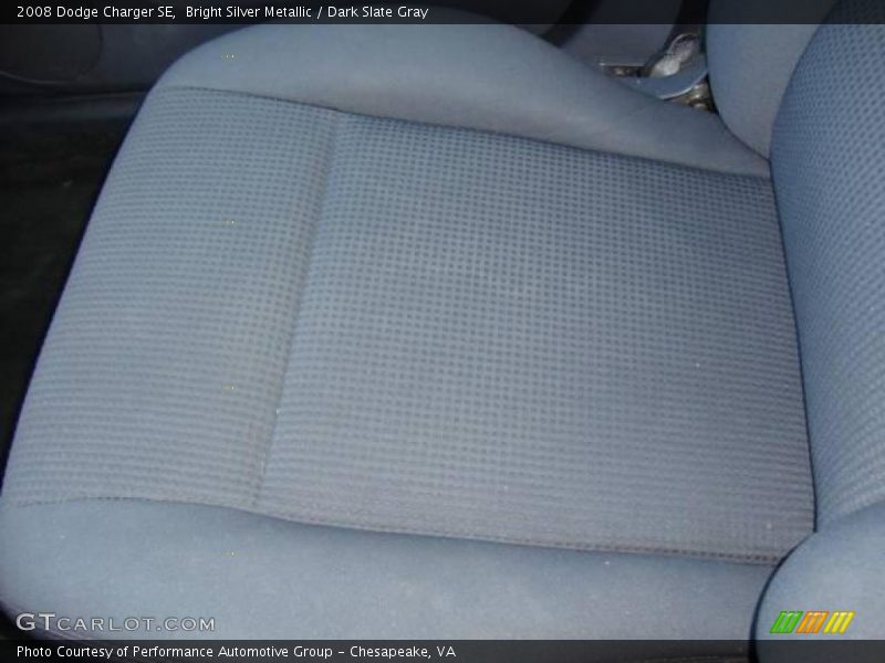 Bright Silver Metallic / Dark Slate Gray 2008 Dodge Charger SE