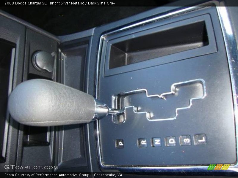 Bright Silver Metallic / Dark Slate Gray 2008 Dodge Charger SE