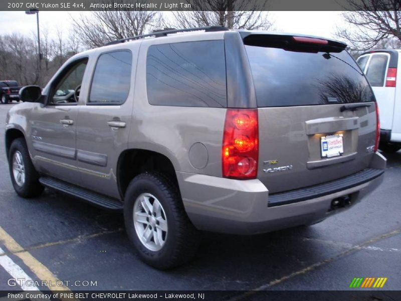 Antique Bronze Metallic / Light Tan 2007 GMC Yukon SLE 4x4