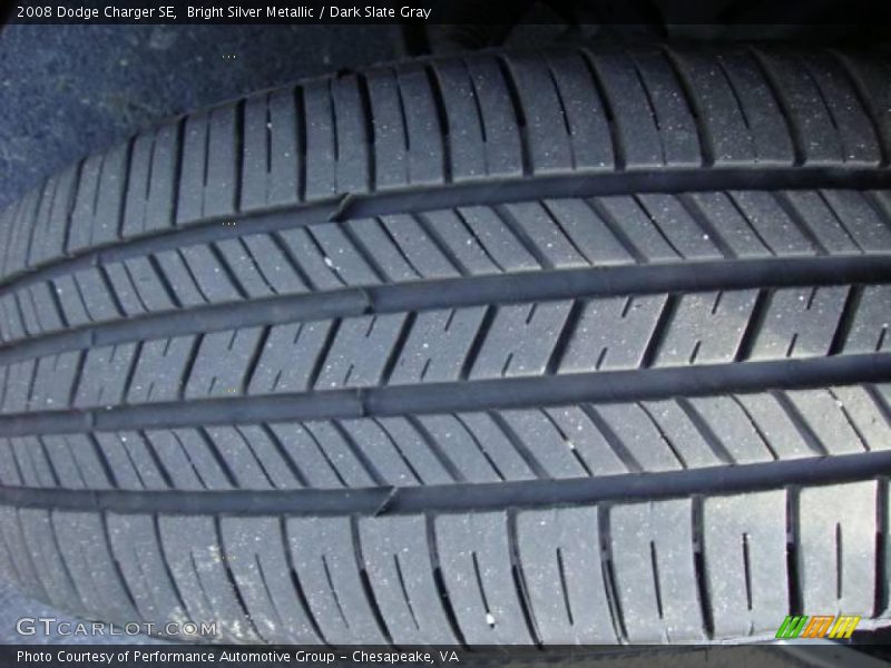 Bright Silver Metallic / Dark Slate Gray 2008 Dodge Charger SE