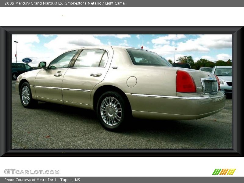 Smokestone Metallic / Light Camel 2009 Mercury Grand Marquis LS