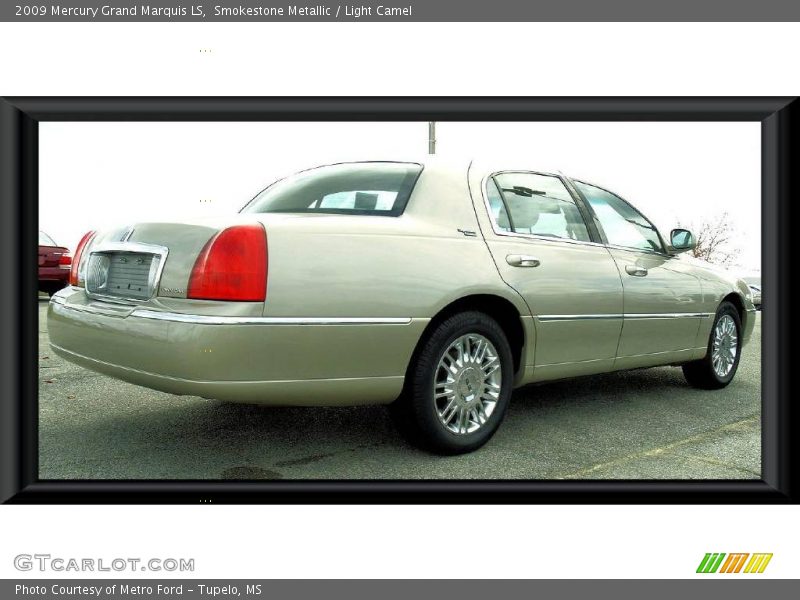 Smokestone Metallic / Light Camel 2009 Mercury Grand Marquis LS