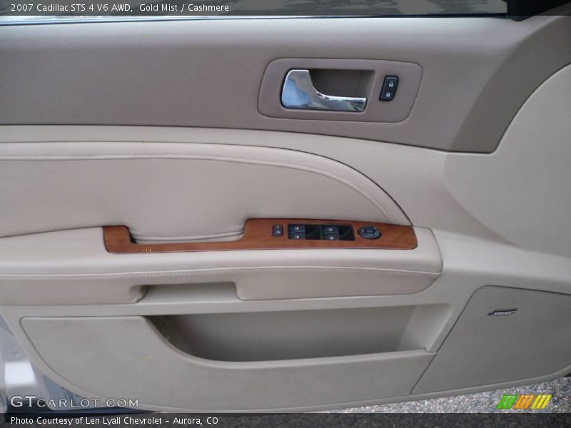 Gold Mist / Cashmere 2007 Cadillac STS 4 V6 AWD