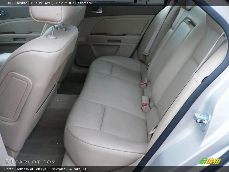 Gold Mist / Cashmere 2007 Cadillac STS 4 V6 AWD