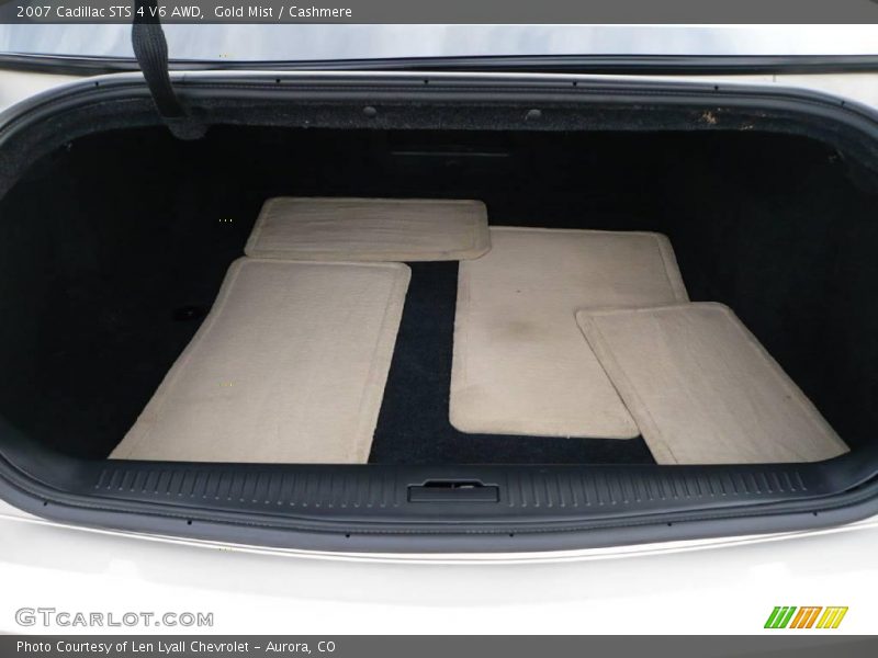 Gold Mist / Cashmere 2007 Cadillac STS 4 V6 AWD