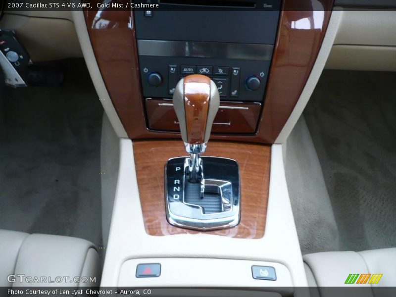 Gold Mist / Cashmere 2007 Cadillac STS 4 V6 AWD