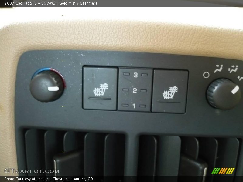 Gold Mist / Cashmere 2007 Cadillac STS 4 V6 AWD
