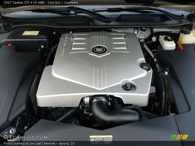Gold Mist / Cashmere 2007 Cadillac STS 4 V6 AWD