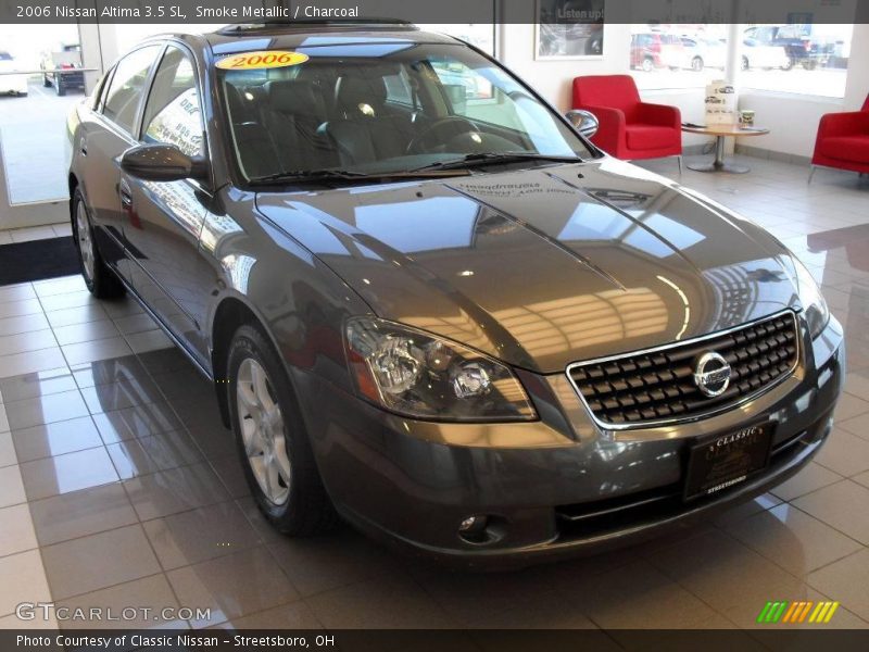 Smoke Metallic / Charcoal 2006 Nissan Altima 3.5 SL