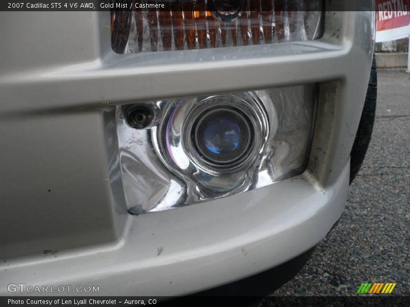 Gold Mist / Cashmere 2007 Cadillac STS 4 V6 AWD