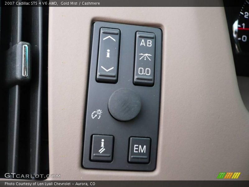 Gold Mist / Cashmere 2007 Cadillac STS 4 V6 AWD