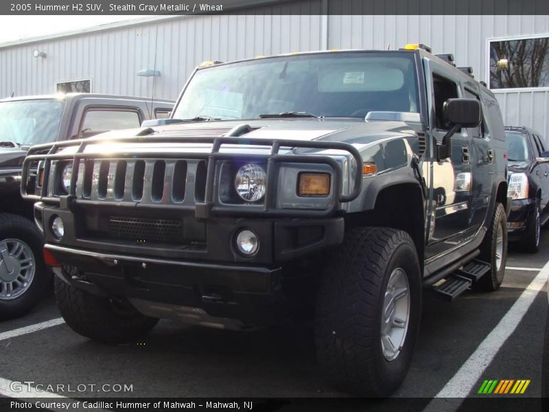 Stealth Gray Metallic / Wheat 2005 Hummer H2 SUV