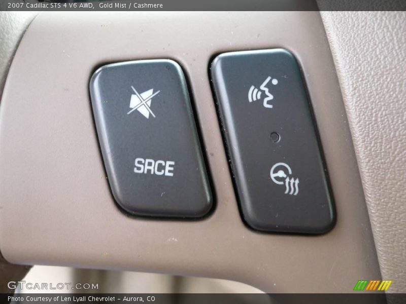 Gold Mist / Cashmere 2007 Cadillac STS 4 V6 AWD