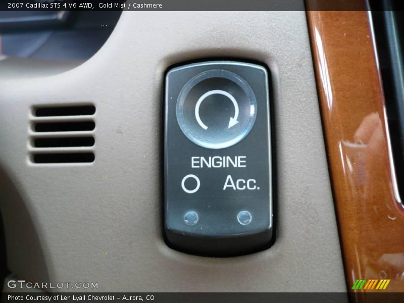 Gold Mist / Cashmere 2007 Cadillac STS 4 V6 AWD