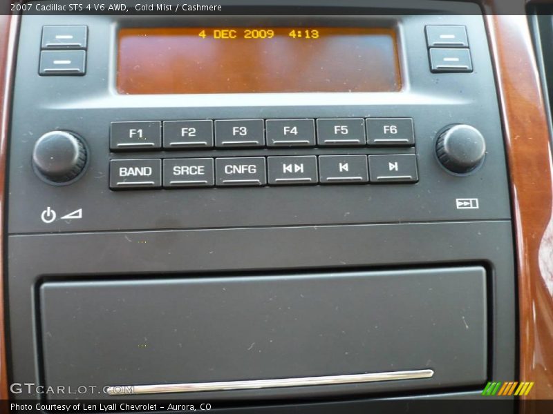 Gold Mist / Cashmere 2007 Cadillac STS 4 V6 AWD