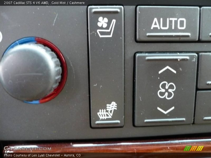 Gold Mist / Cashmere 2007 Cadillac STS 4 V6 AWD
