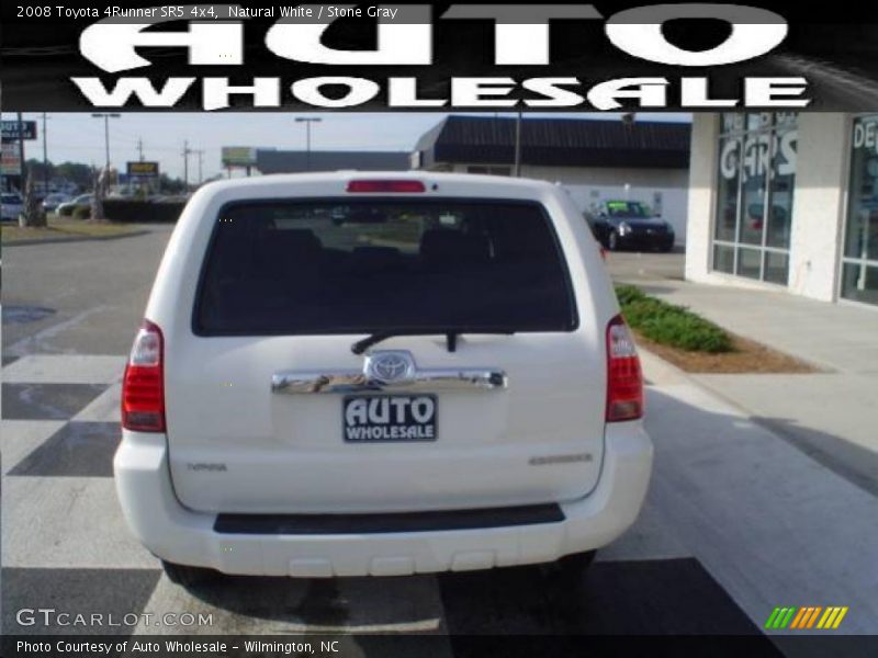 Natural White / Stone Gray 2008 Toyota 4Runner SR5 4x4
