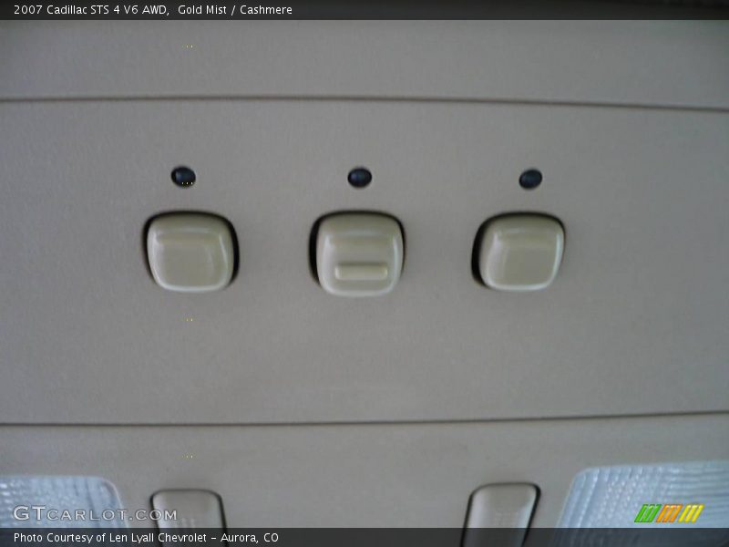 Gold Mist / Cashmere 2007 Cadillac STS 4 V6 AWD