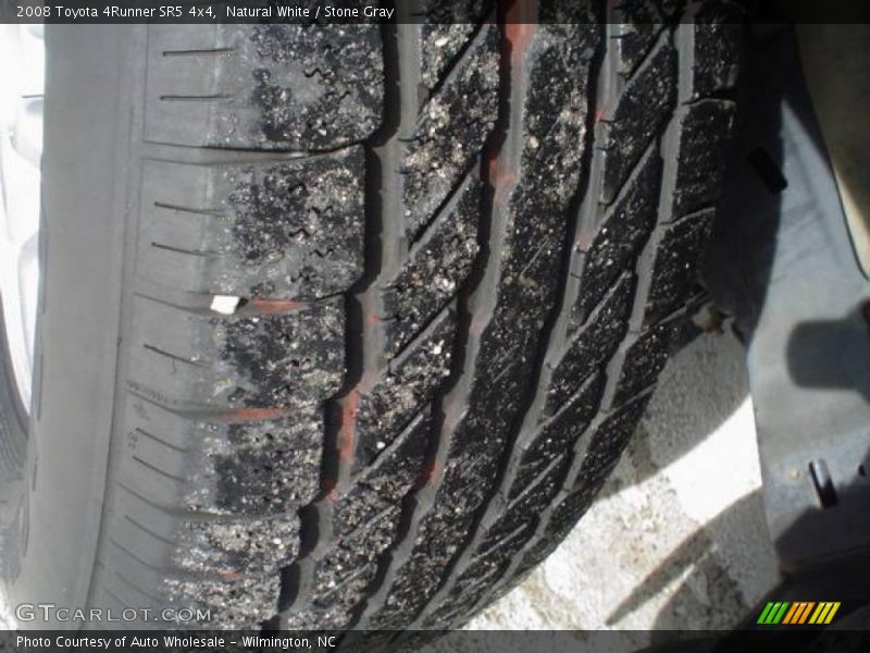 Natural White / Stone Gray 2008 Toyota 4Runner SR5 4x4