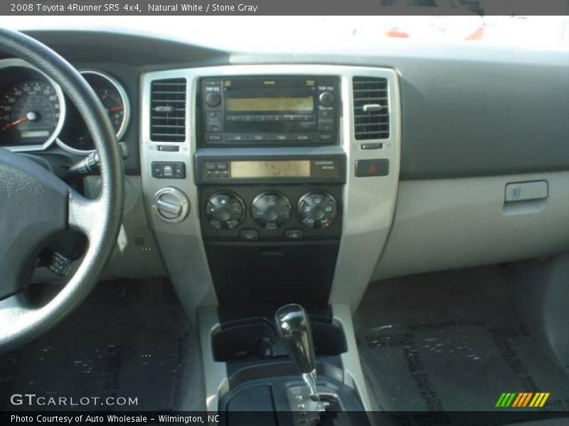 Natural White / Stone Gray 2008 Toyota 4Runner SR5 4x4