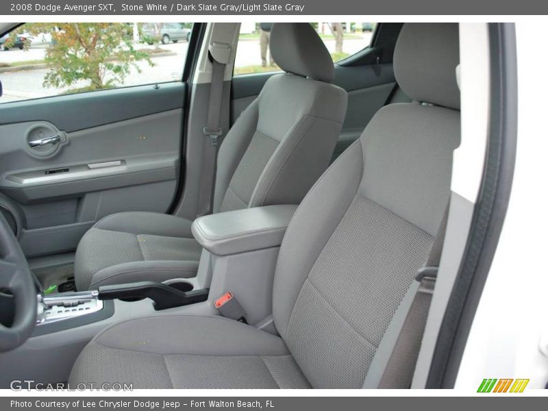 Stone White / Dark Slate Gray/Light Slate Gray 2008 Dodge Avenger SXT