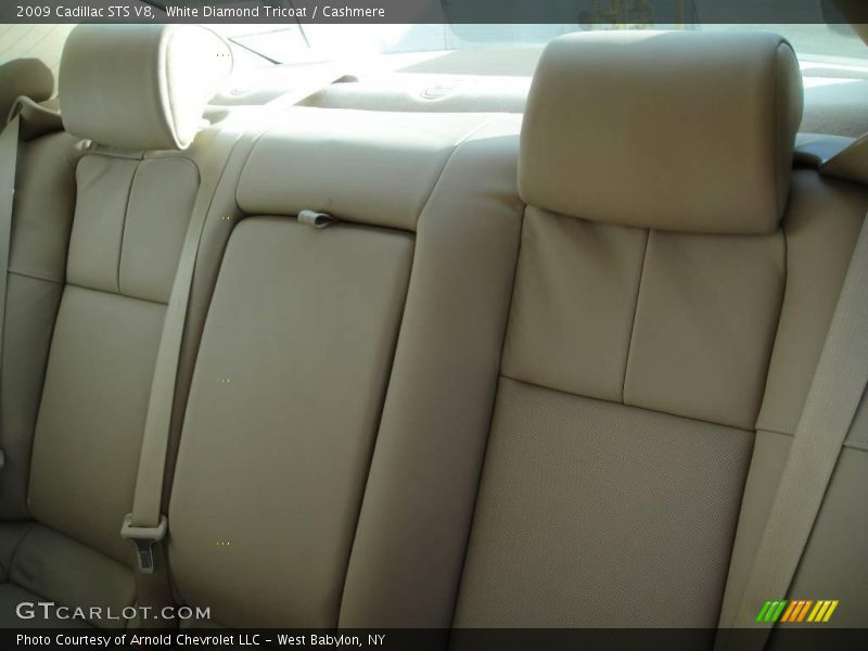 White Diamond Tricoat / Cashmere 2009 Cadillac STS V8