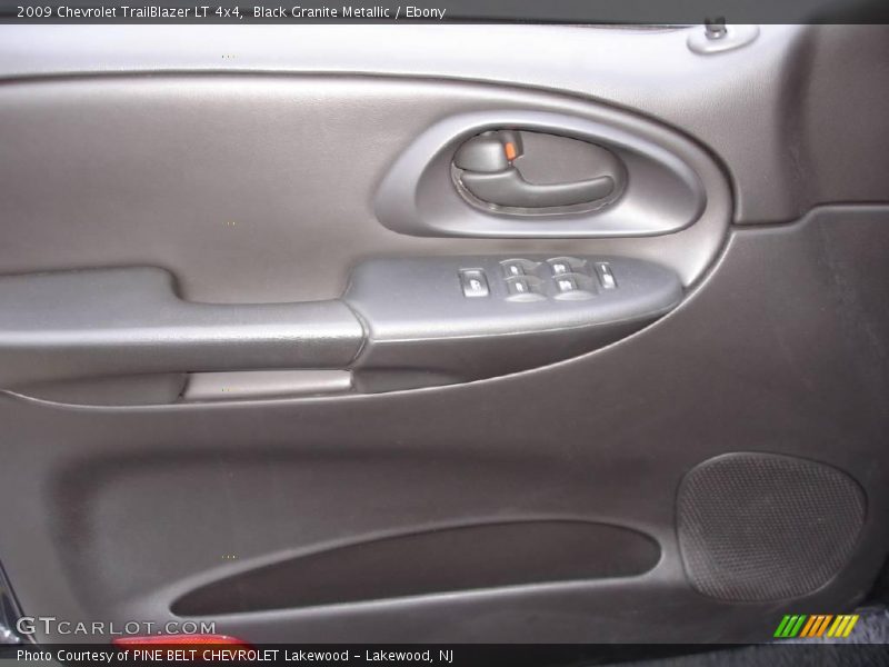 Black Granite Metallic / Ebony 2009 Chevrolet TrailBlazer LT 4x4