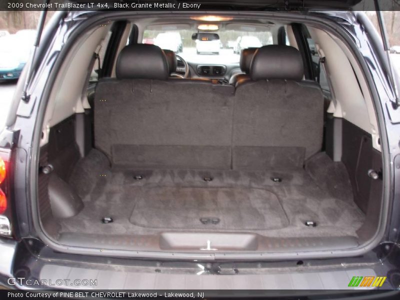 Black Granite Metallic / Ebony 2009 Chevrolet TrailBlazer LT 4x4