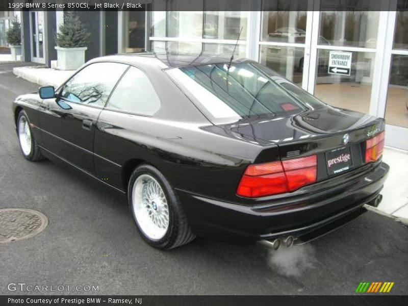 Jet Black / Black 1995 BMW 8 Series 850CSi