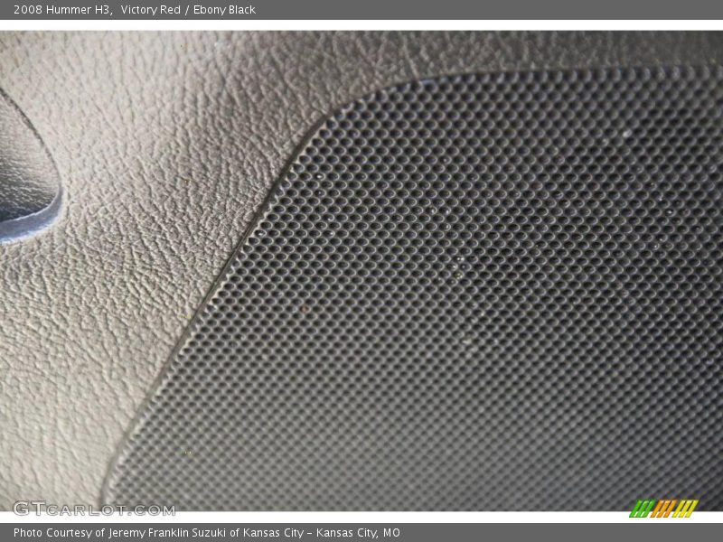 Victory Red / Ebony Black 2008 Hummer H3