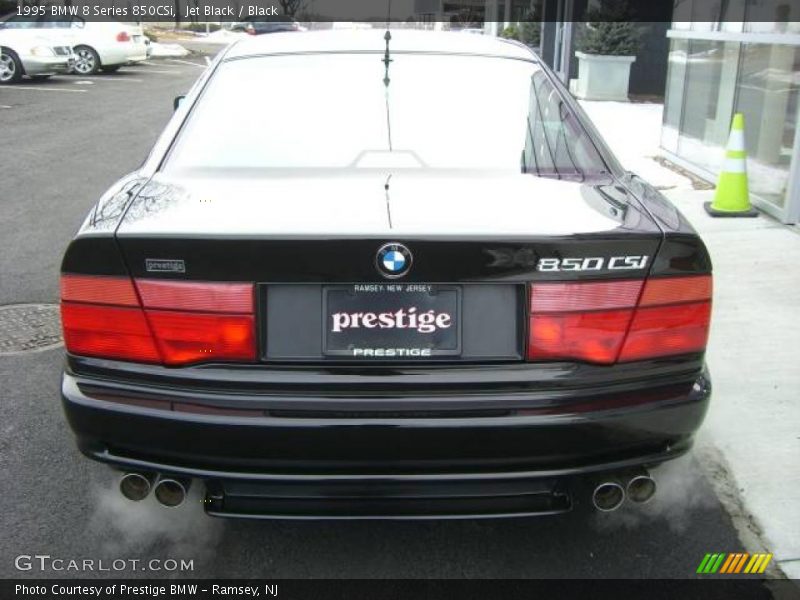 Jet Black / Black 1995 BMW 8 Series 850CSi