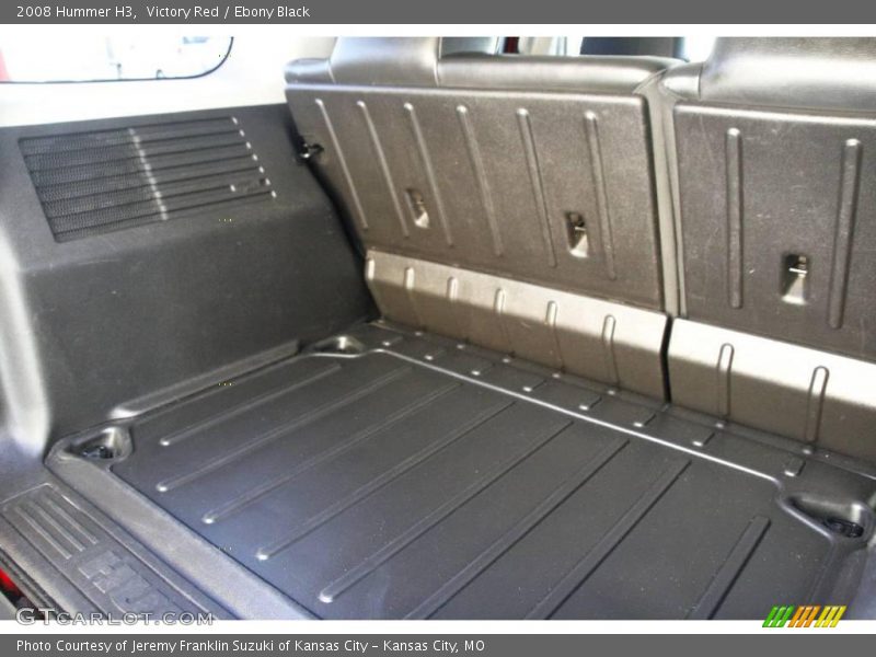 Victory Red / Ebony Black 2008 Hummer H3