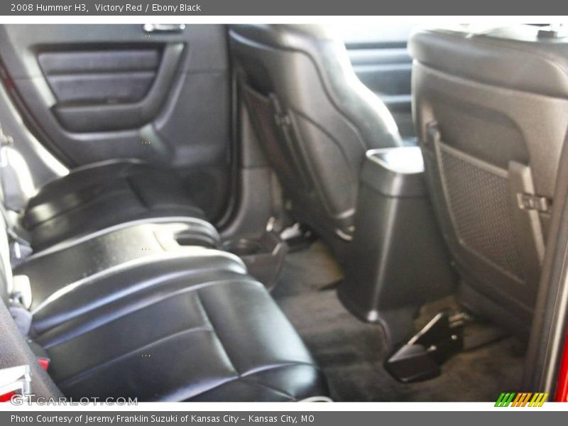 Victory Red / Ebony Black 2008 Hummer H3
