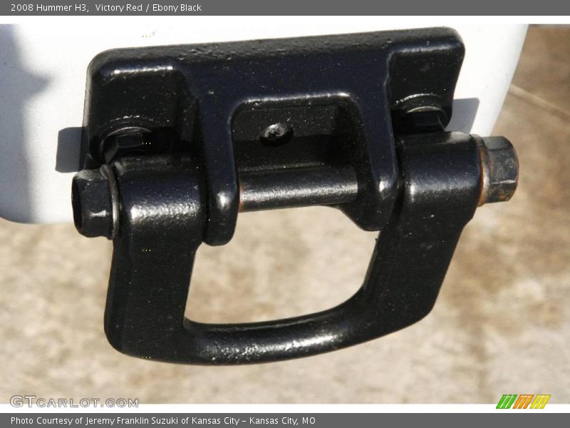 Victory Red / Ebony Black 2008 Hummer H3